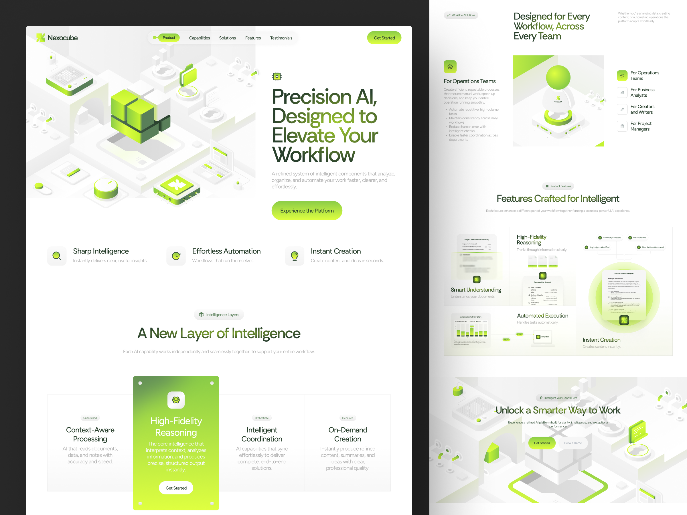 Example of Nexocube - AI Intelligence Platform