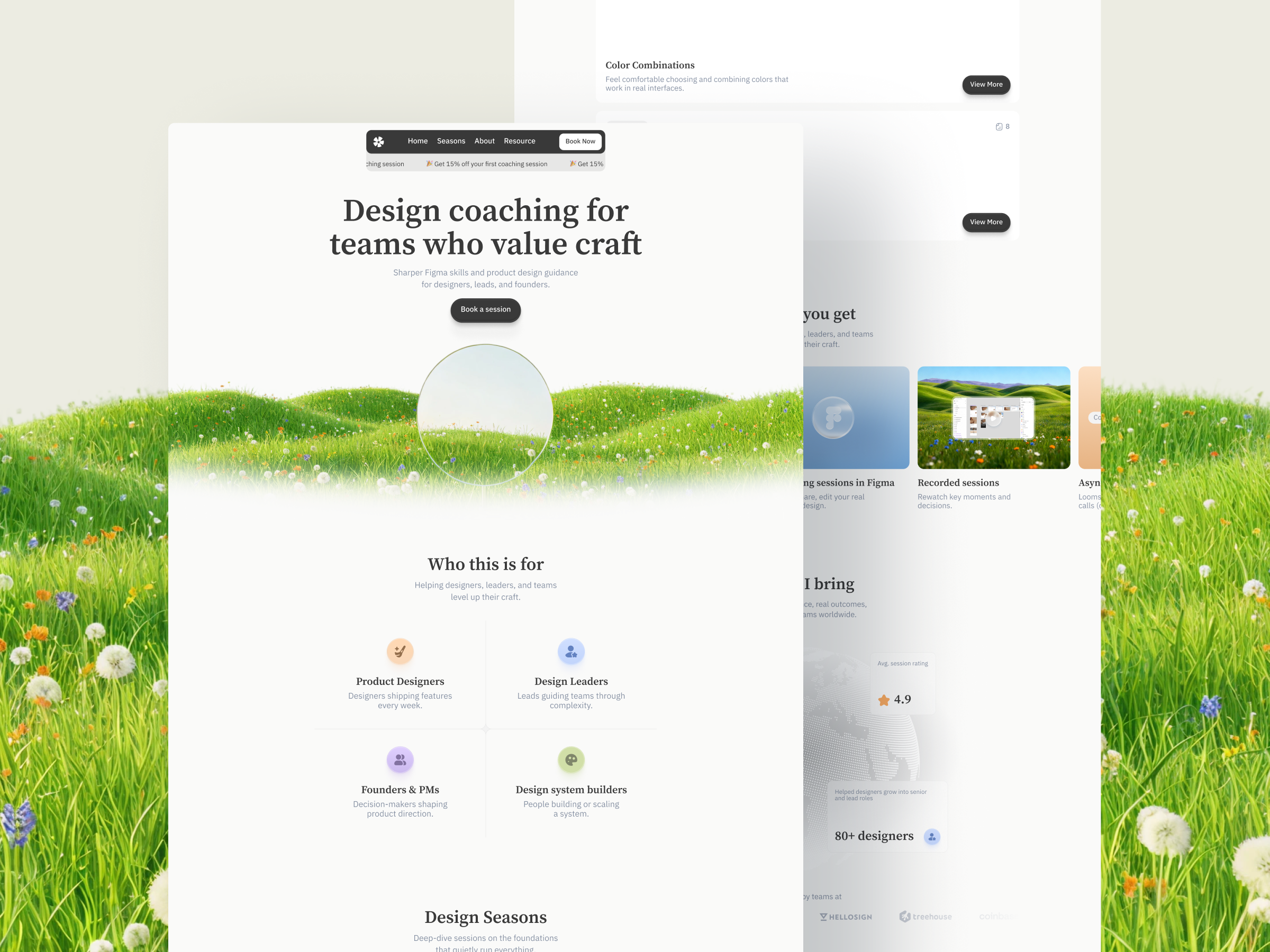 Example of Brightcraft - Education Landing Page