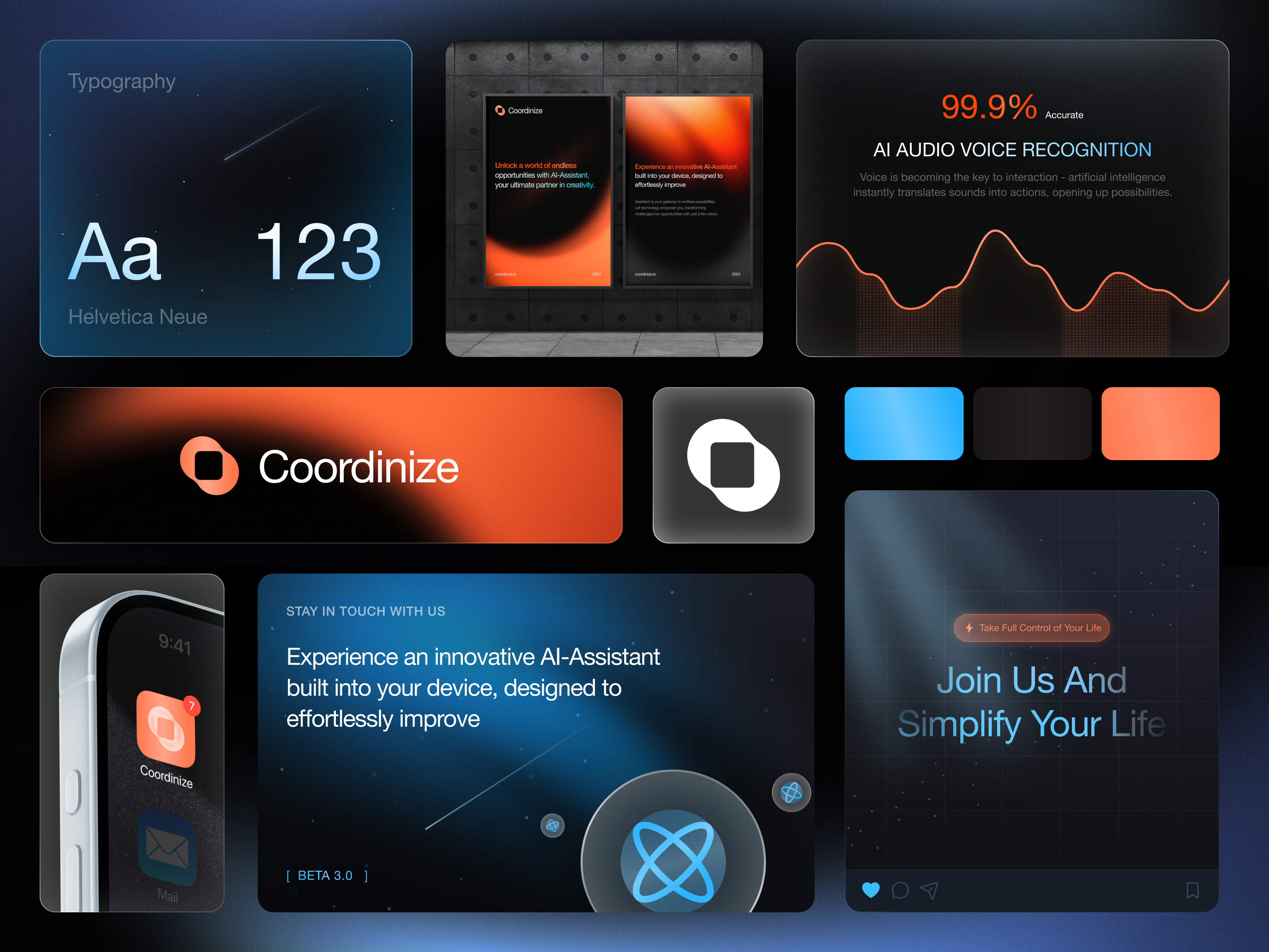 Example of Branding for AI & Voice Interaction Technology