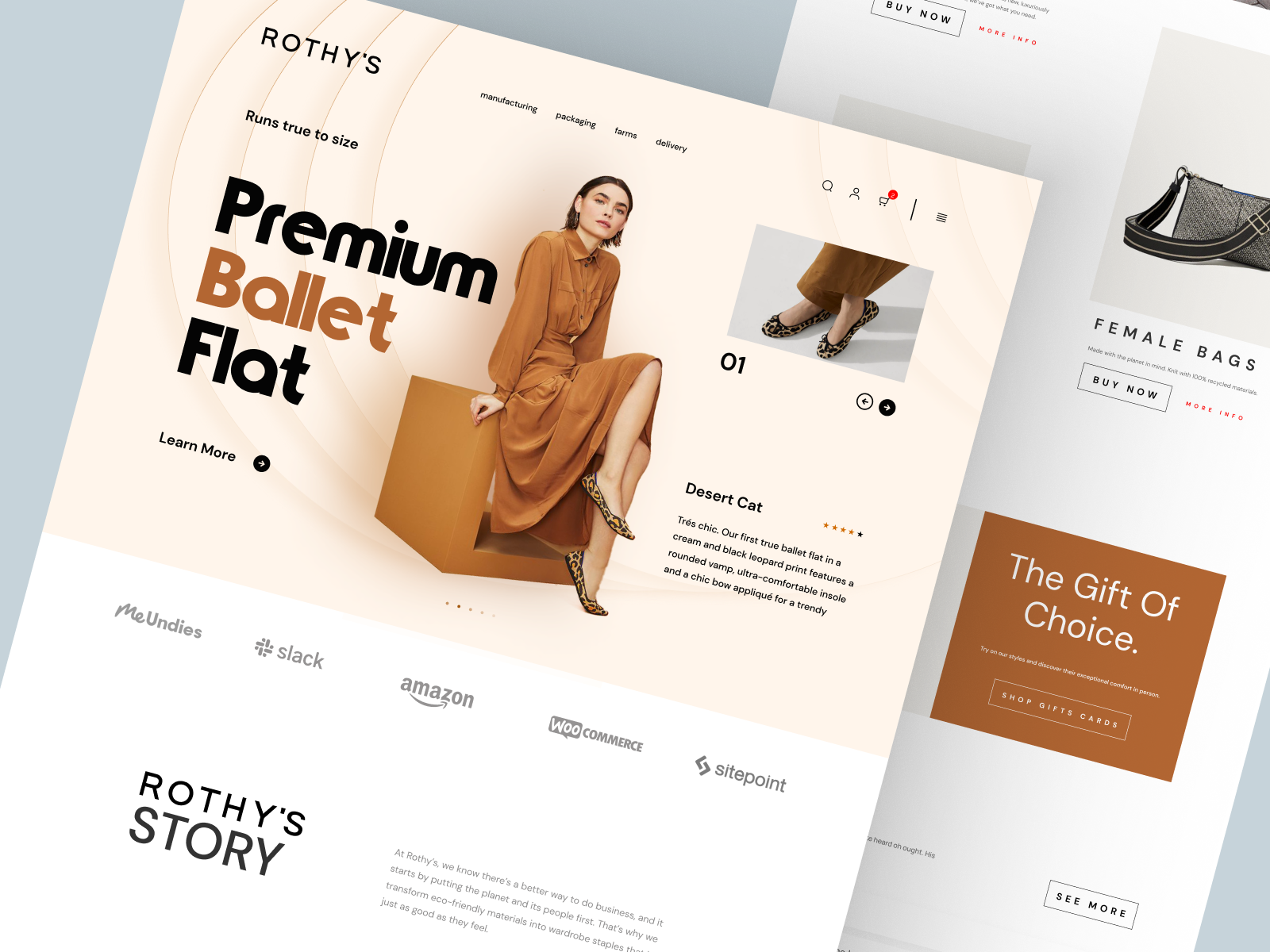 Example of ROTHY'S - Shopify Website Design for Fashion