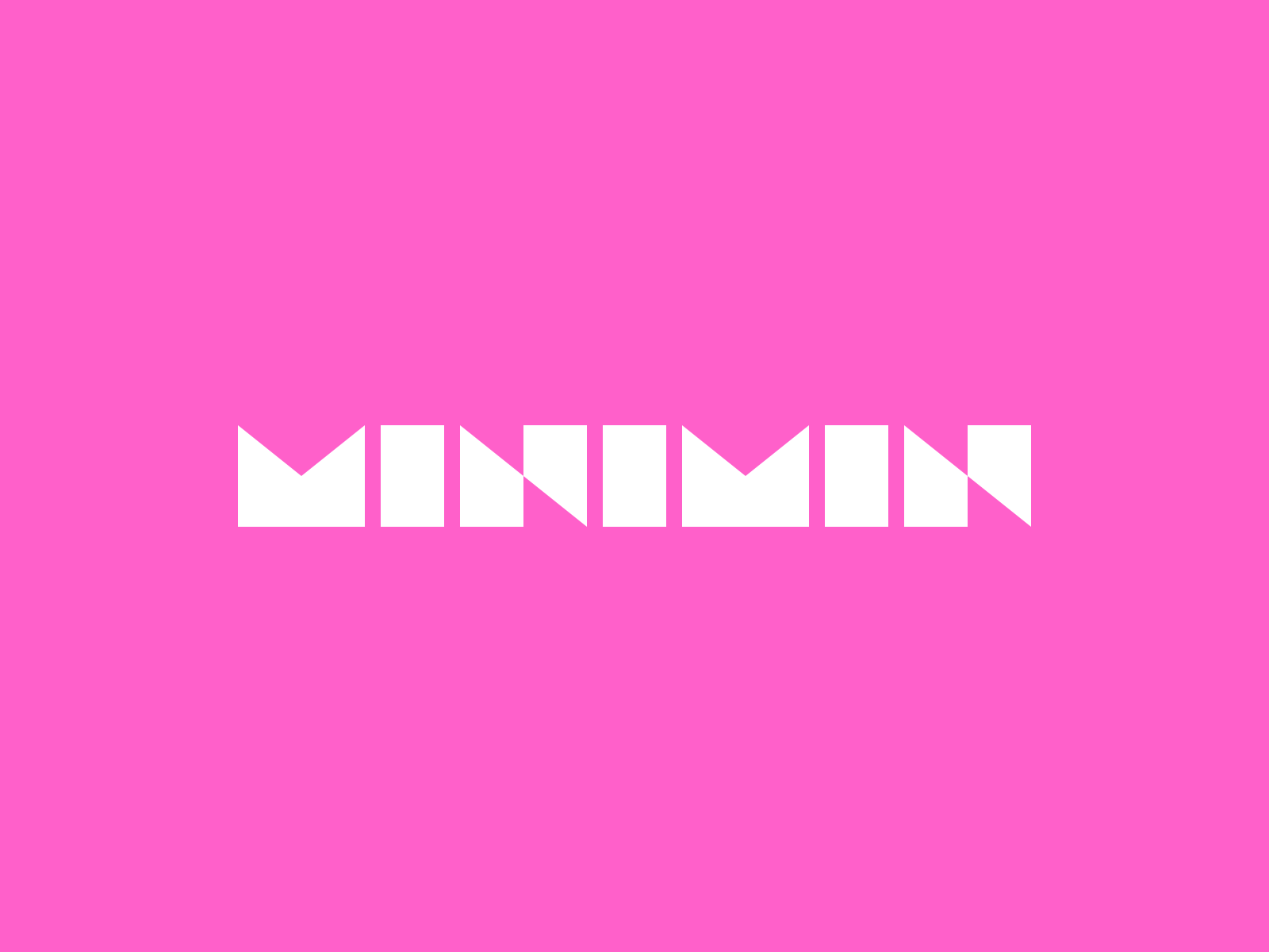Example of Minimin, indie animation and games studio logo design