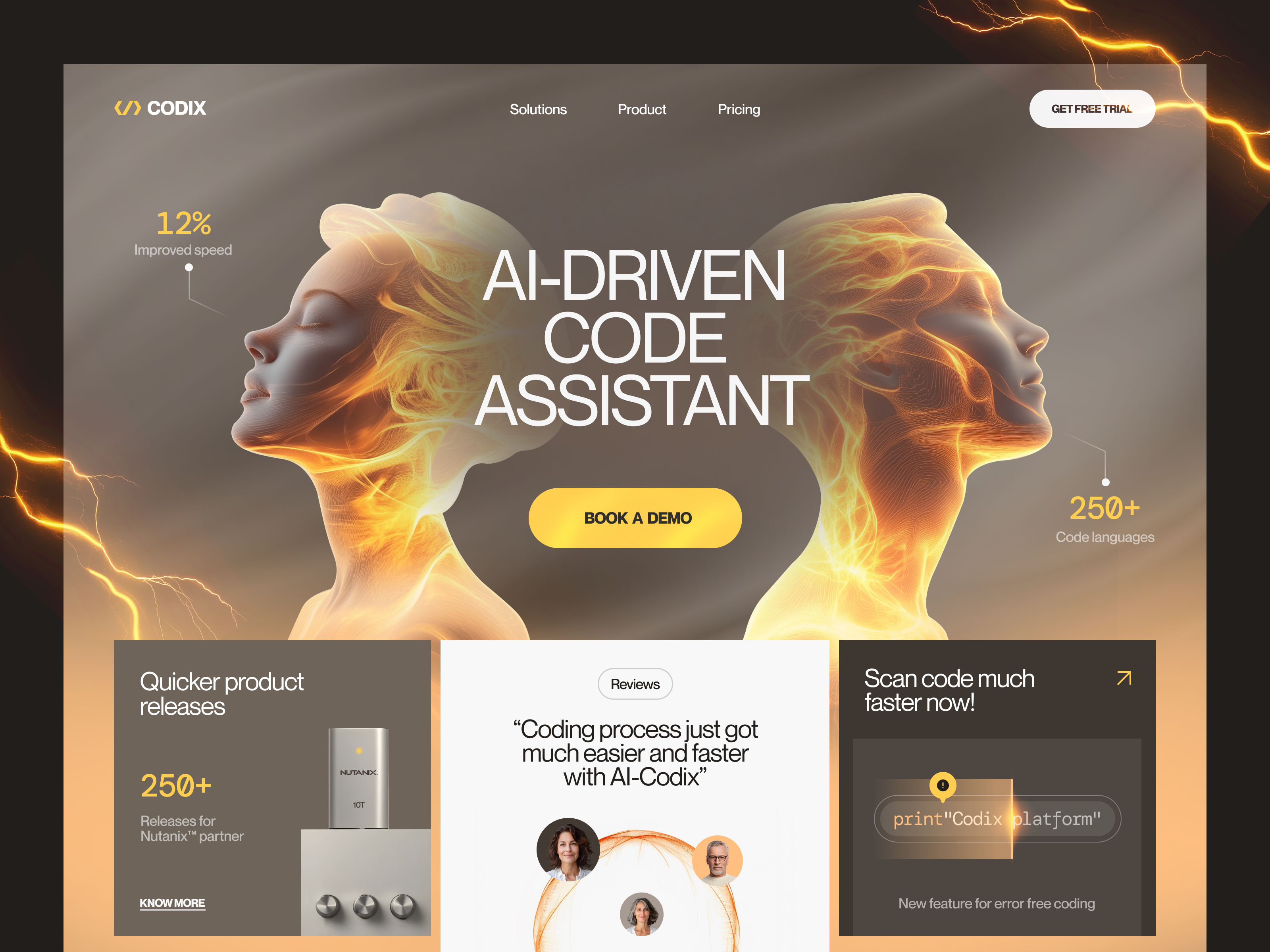 Example of Website UI Concepts > Guaranteed Quality