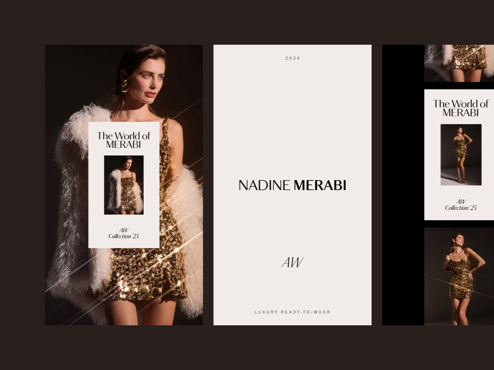 Example of Web Design. Art Direction 